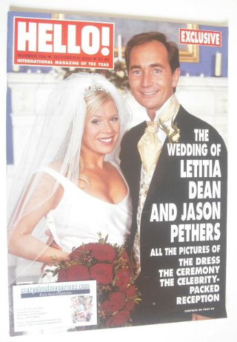 dean letitia wedding hello magazine